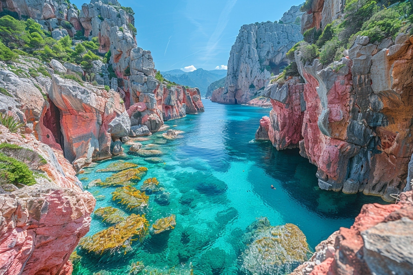 La visite des Calanques de Piana La visite des Calanques de Piana