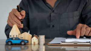 Image d'un brouillon manuscrit numérisé