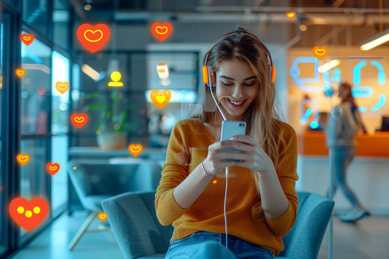 réseaux sociaux dans la relation client