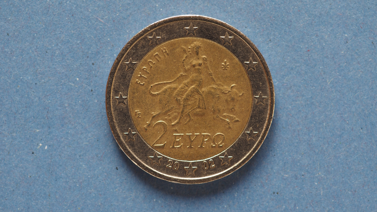 pièce grecque de 2 €