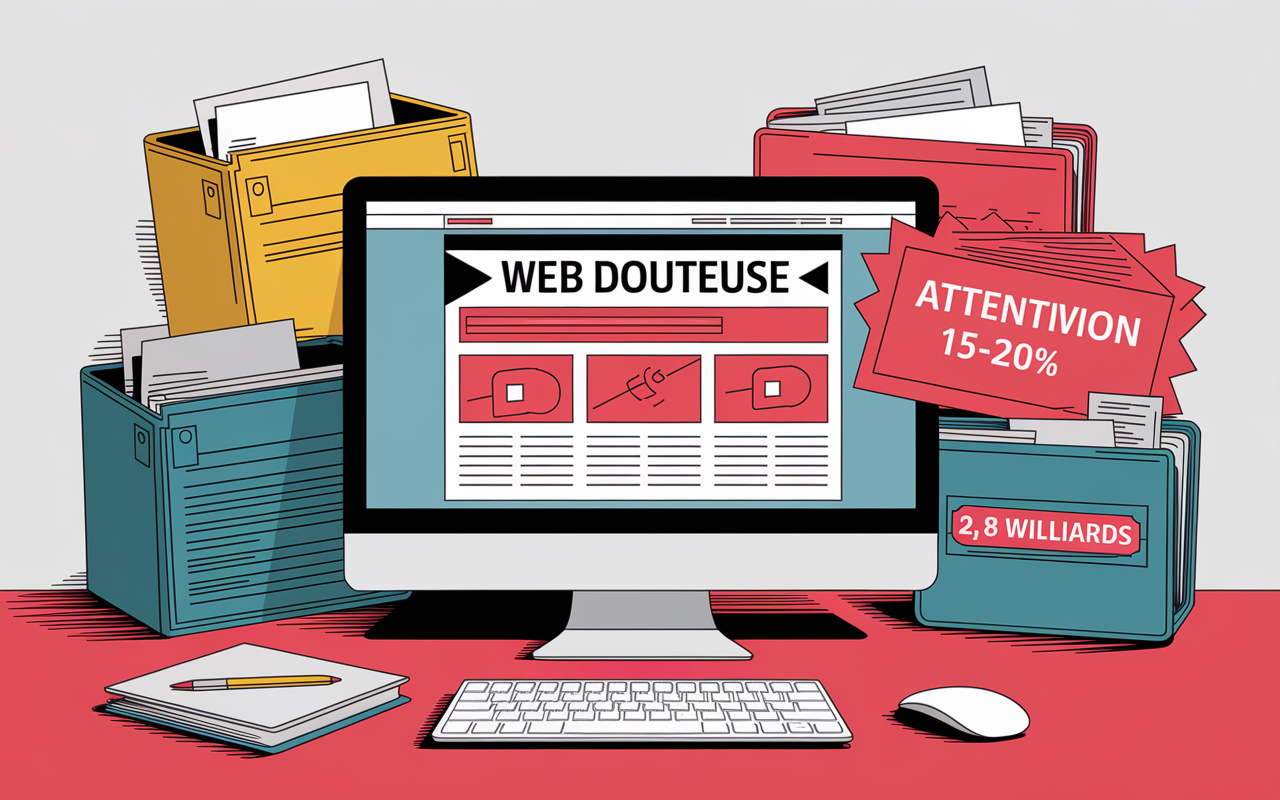 ecran web douteux bozullhuizas vigilance