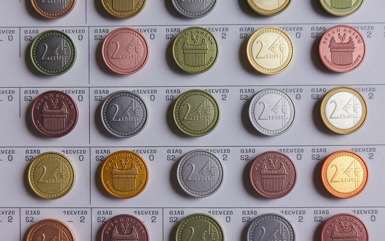 tableau pieces grecques 2 euros prix annees