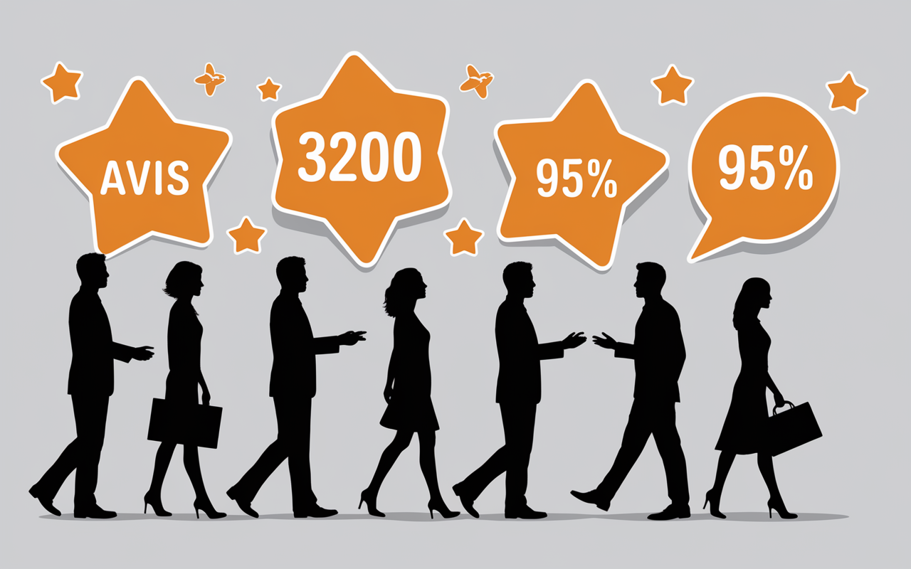Avis clients et taux de satisfaction sur ChantierAccess.fr