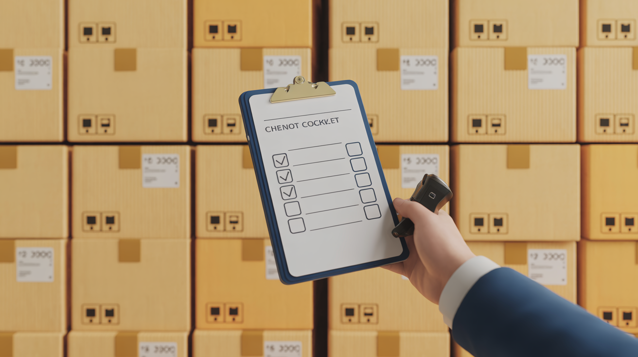 Main checklist produits importes Chine