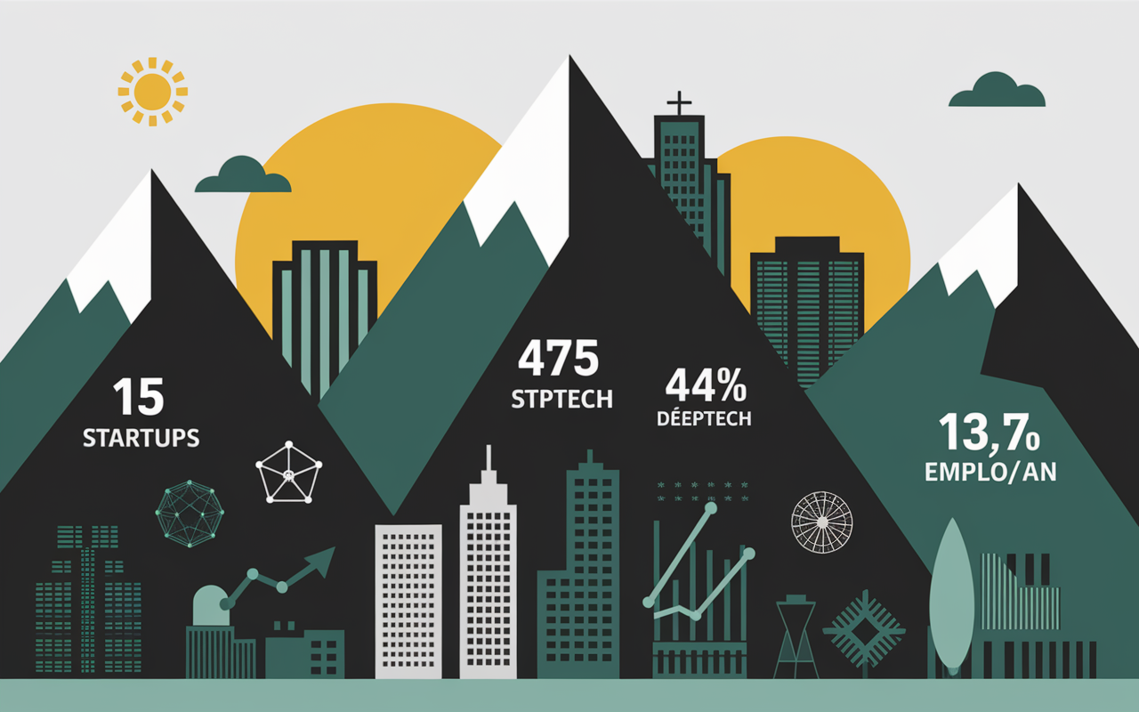 Statistiques startups Grenoble 2025