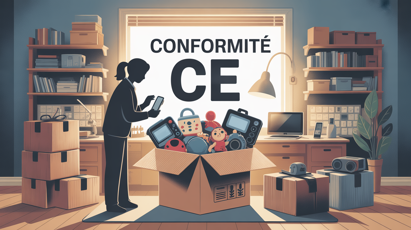 Audit colis produits conformite CE