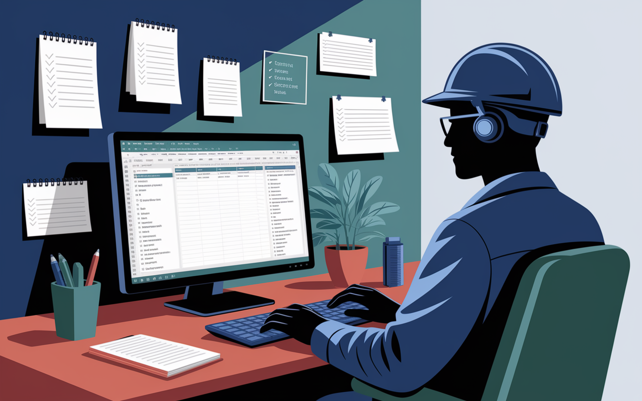 Guide rapide etapes utilisation Modeles Excel Maintenance