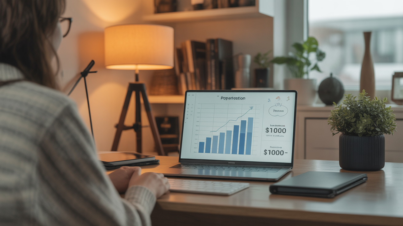 planification budget motivation petit projet rentable a domicile