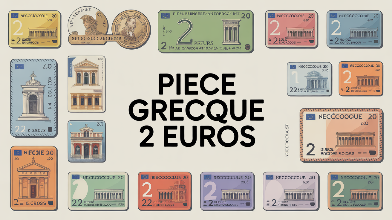 table collection pieces grecques 2 euros classement