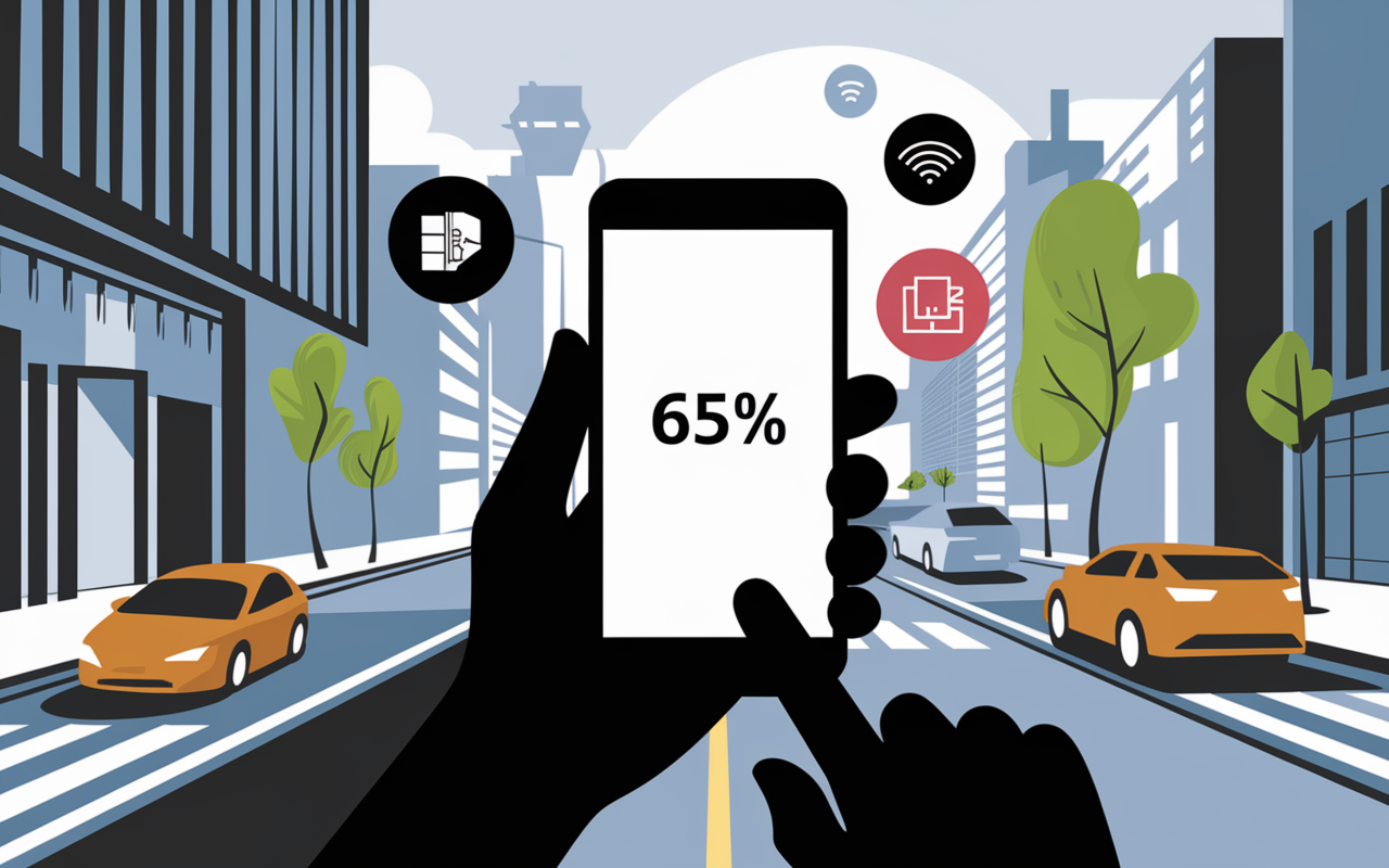 Main smartphone usage quotidien developpement mobile startup