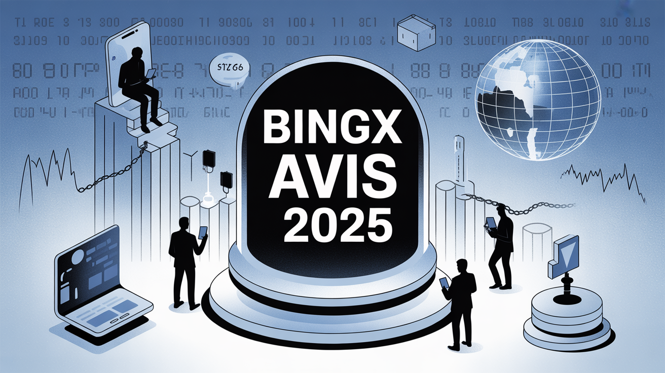 Illustration plateforme crypto BingX avis 2025 securite