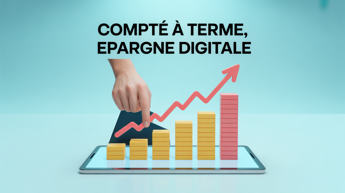 Compte à terme BoursoBank simulee sur tablette epargne digitale