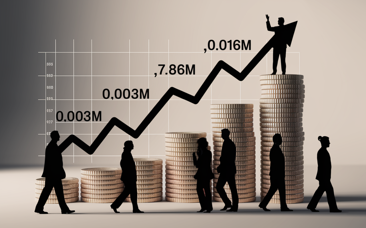 Graphique financier achat action Hopium hydrogene