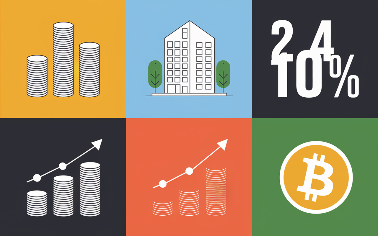 Infographie comparatif rendement placements dès 50 euros