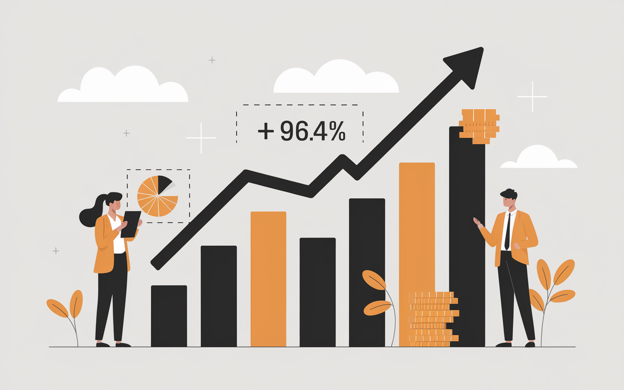 Barres croissance ETF S&P 500 BNP Paribas Easy