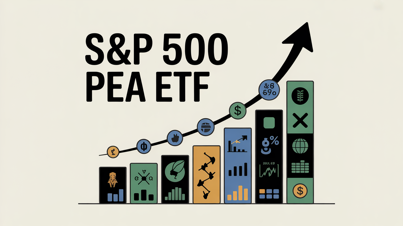 Courbe de performance S&P 500 sur PEA ETF