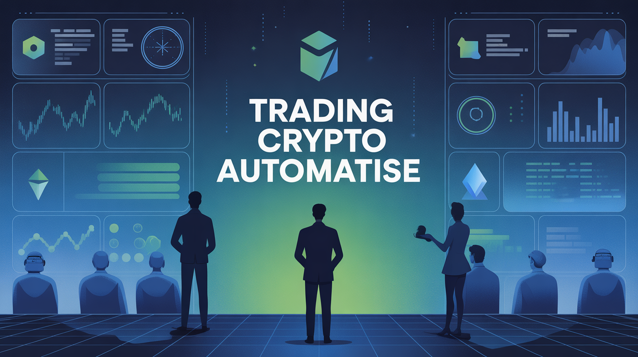 Illustration trading crypto automatisé BullX sécurisé multi-blockchains