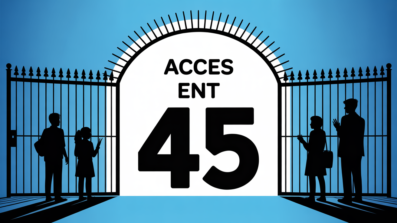 Illustration acces ENT 45 portail Loiret