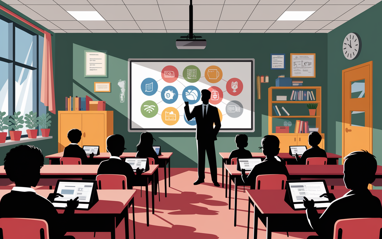 Salle de classe ENT ECLAT BFC ressources élèves enseignants