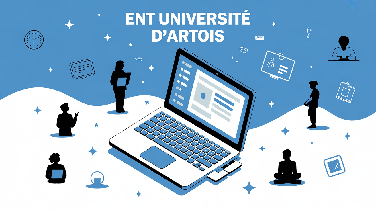 page d accueil ent universite d artois ordinateur etudiants