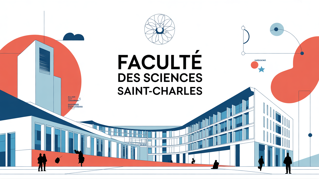 Vue campus Faculté des Sciences Saint Charles Marseille étudiants