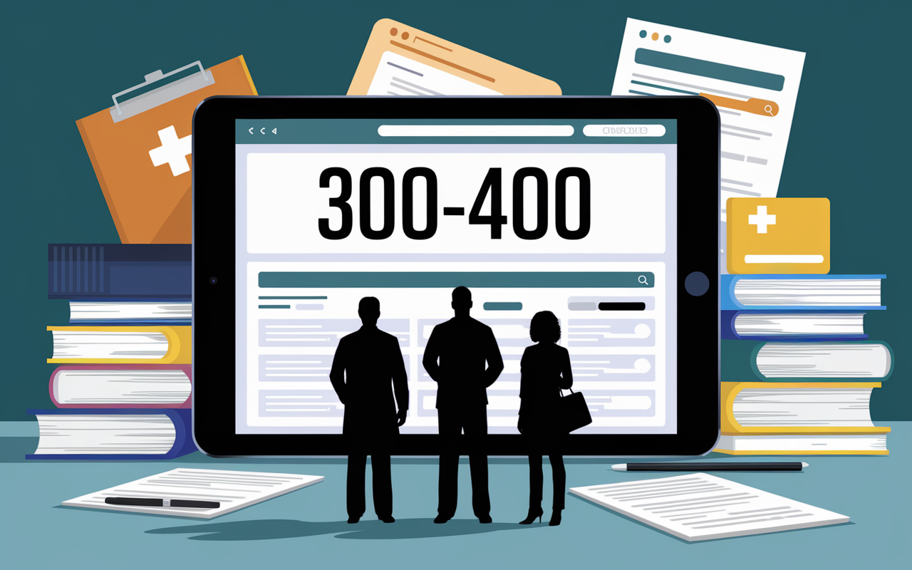 Interface annonces medicales physiorama materiel remplacement