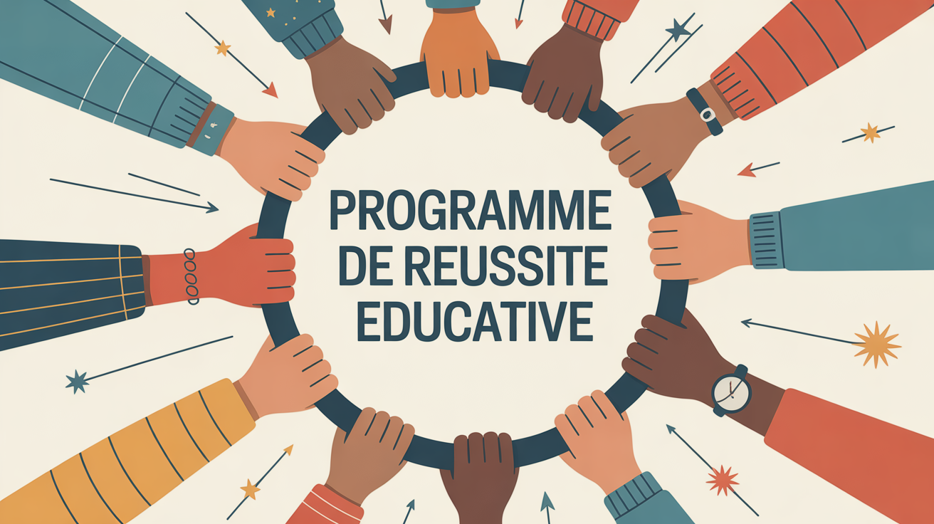 illustration solidaire programme de reussite educative