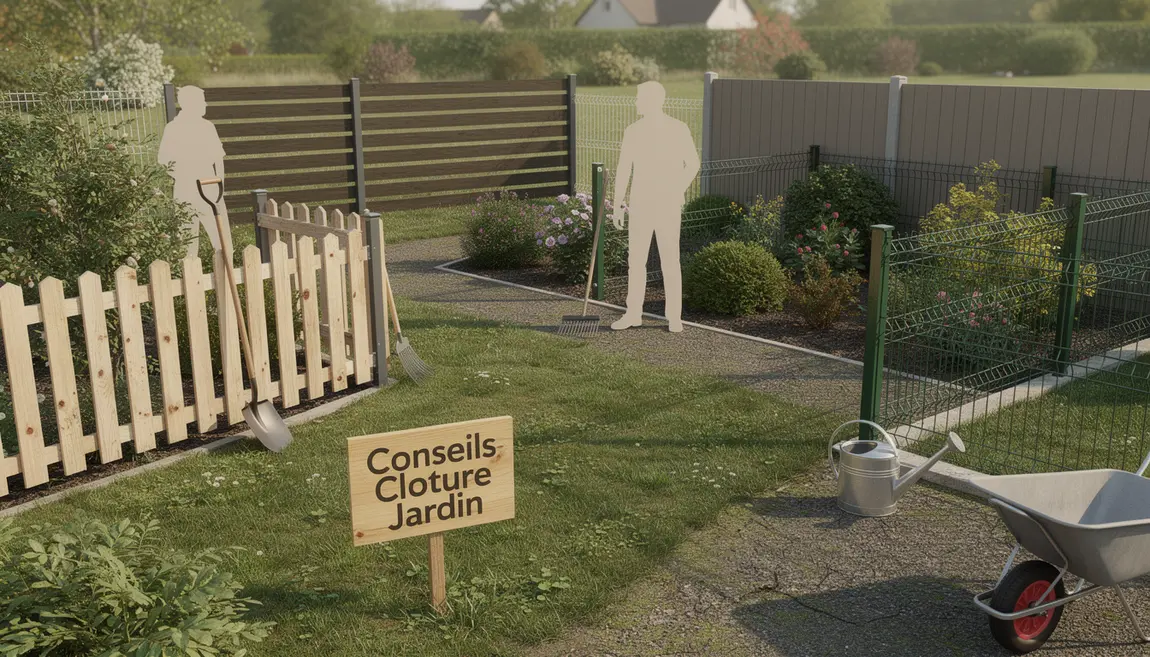 Clôtures jardin variées conseils
