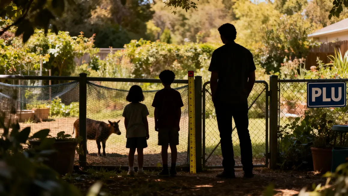 Définir besoins clôture jardin PLU