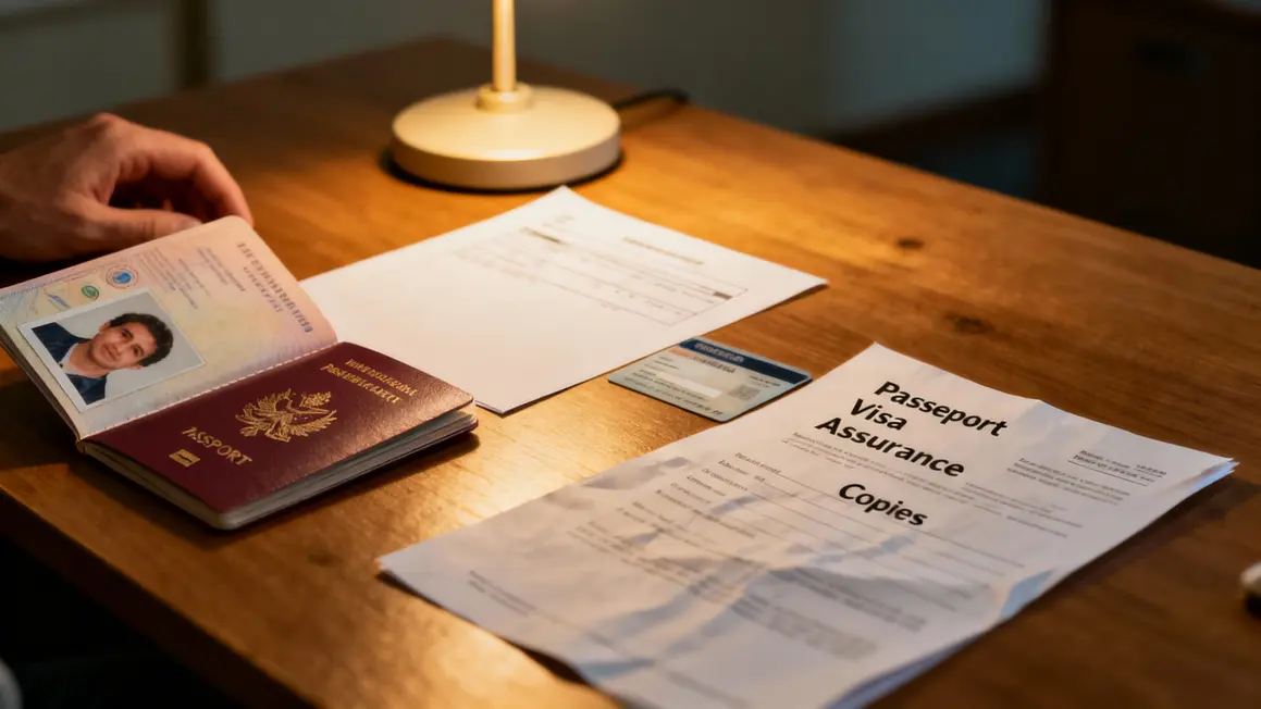 Documents voyage Japon passeport assurance visa