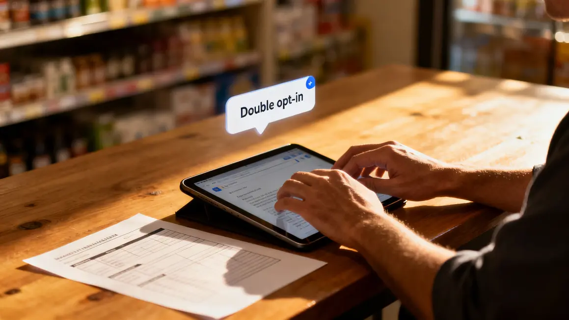 collecte emailing double opt-in petites entreprises