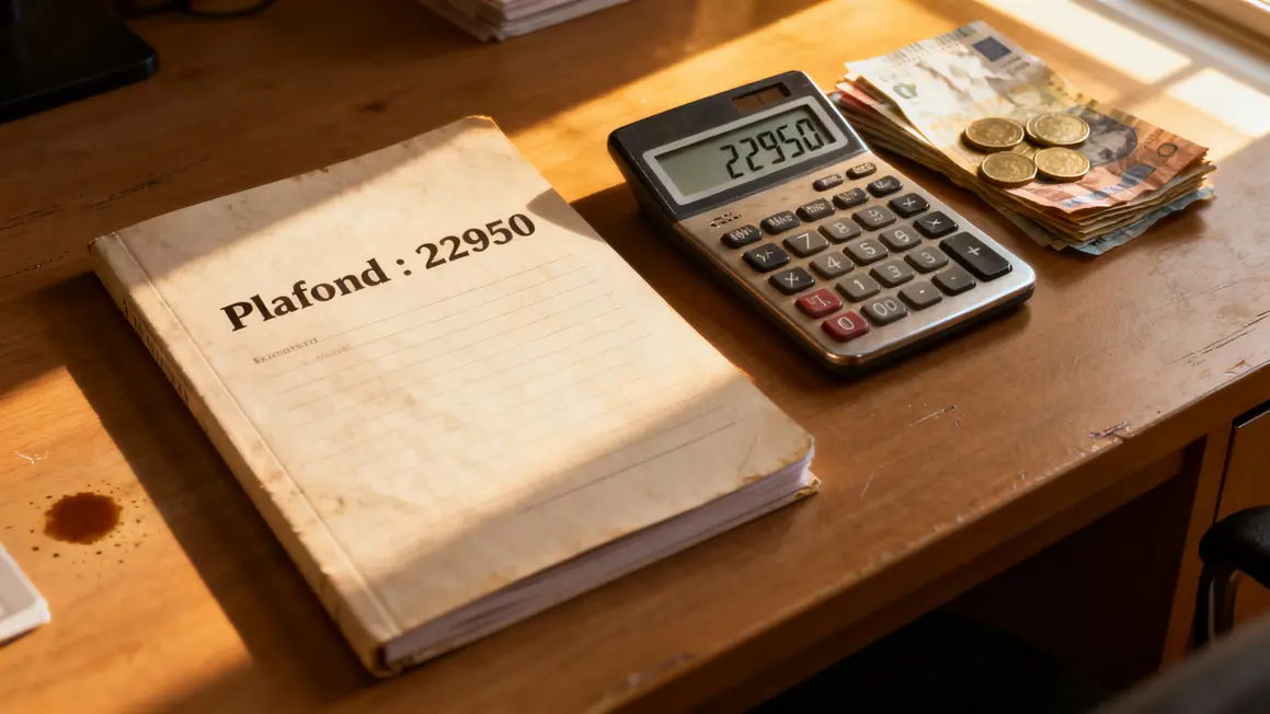 Calculatrice carnet épargne Livret A plafond 22950