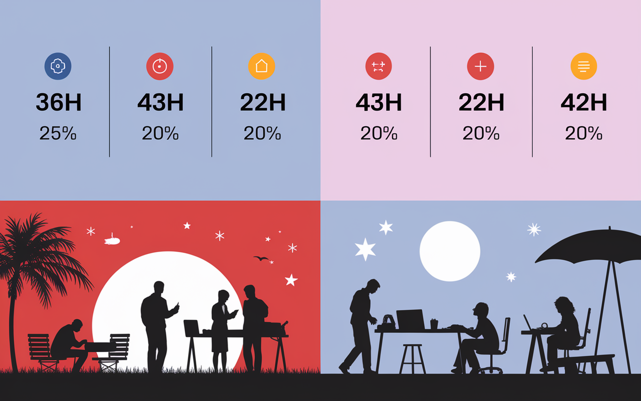 Calcul heure de travail planning heures supplémentaires