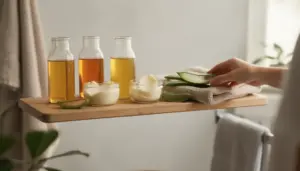 cosmetique naturel pour soin de la peau huiles vegetales aloe vera