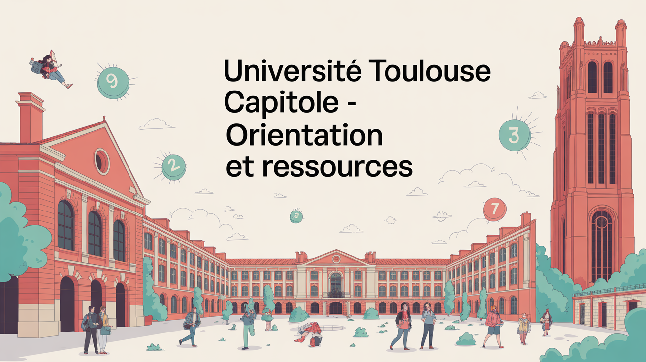 ent ut1 illustration campus universitaire toulouse capitole