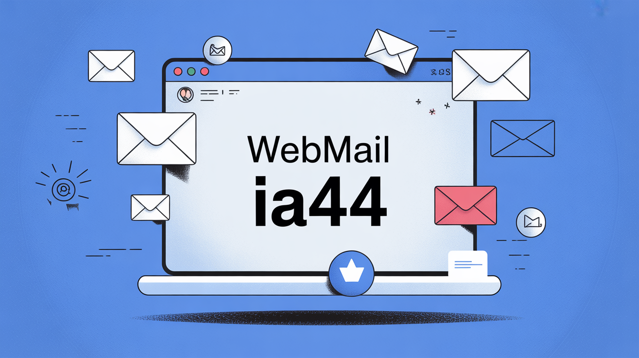 ia44 webmail illustration portail sécurisé