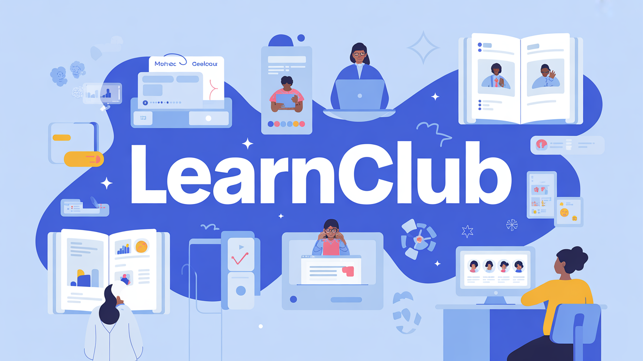 logo learnyclub formation modules et ambiance dynamique