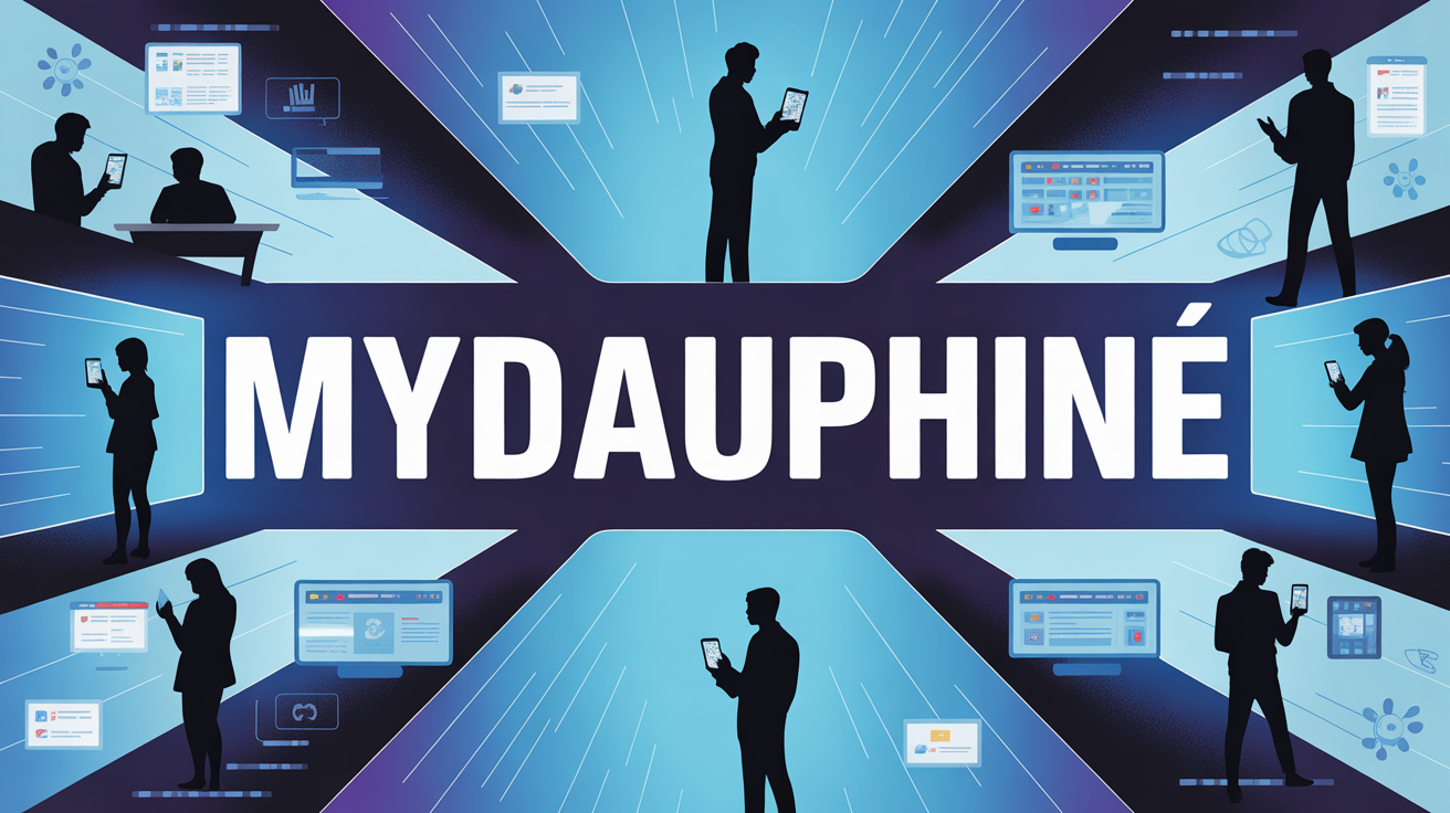 my dauphine illustration portail digital moderne