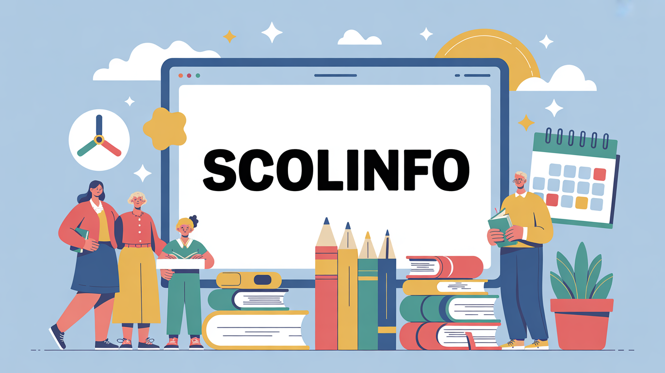 illustration scolinfo famille enseignant
