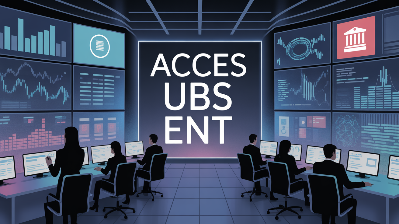 Tableau ubs ent espace bancaire digital