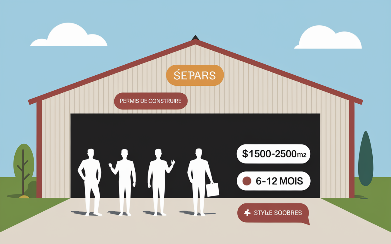 étapes transformation hangar aménagé en maison