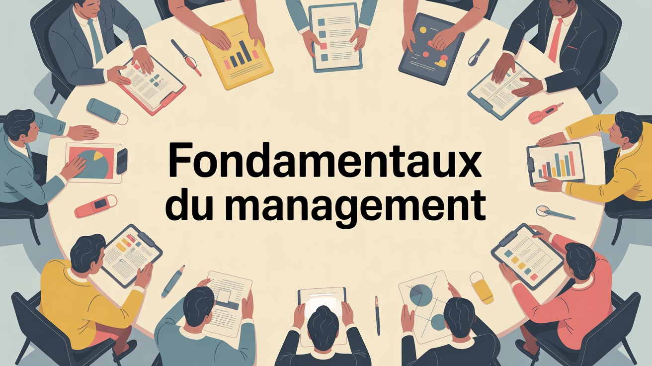 illustration table ronde les fondamentaux du management