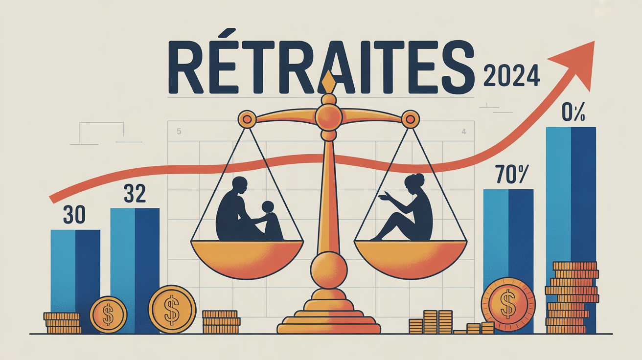 news retraites illustration balance calendrier