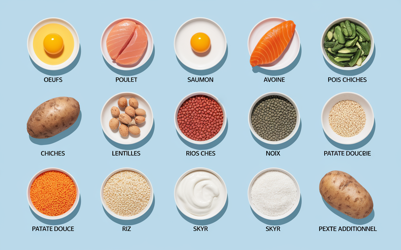 top aliments nutrition pour la musculation