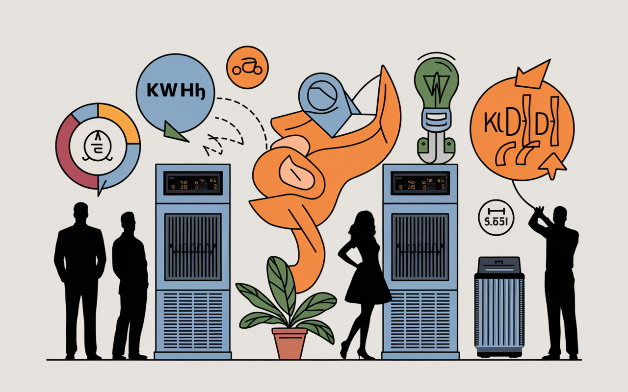 Tableau comparatif réfrigérateur congélateur volume kWh dB