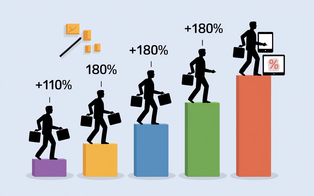 Conseil marketing infographie croissance entreprise