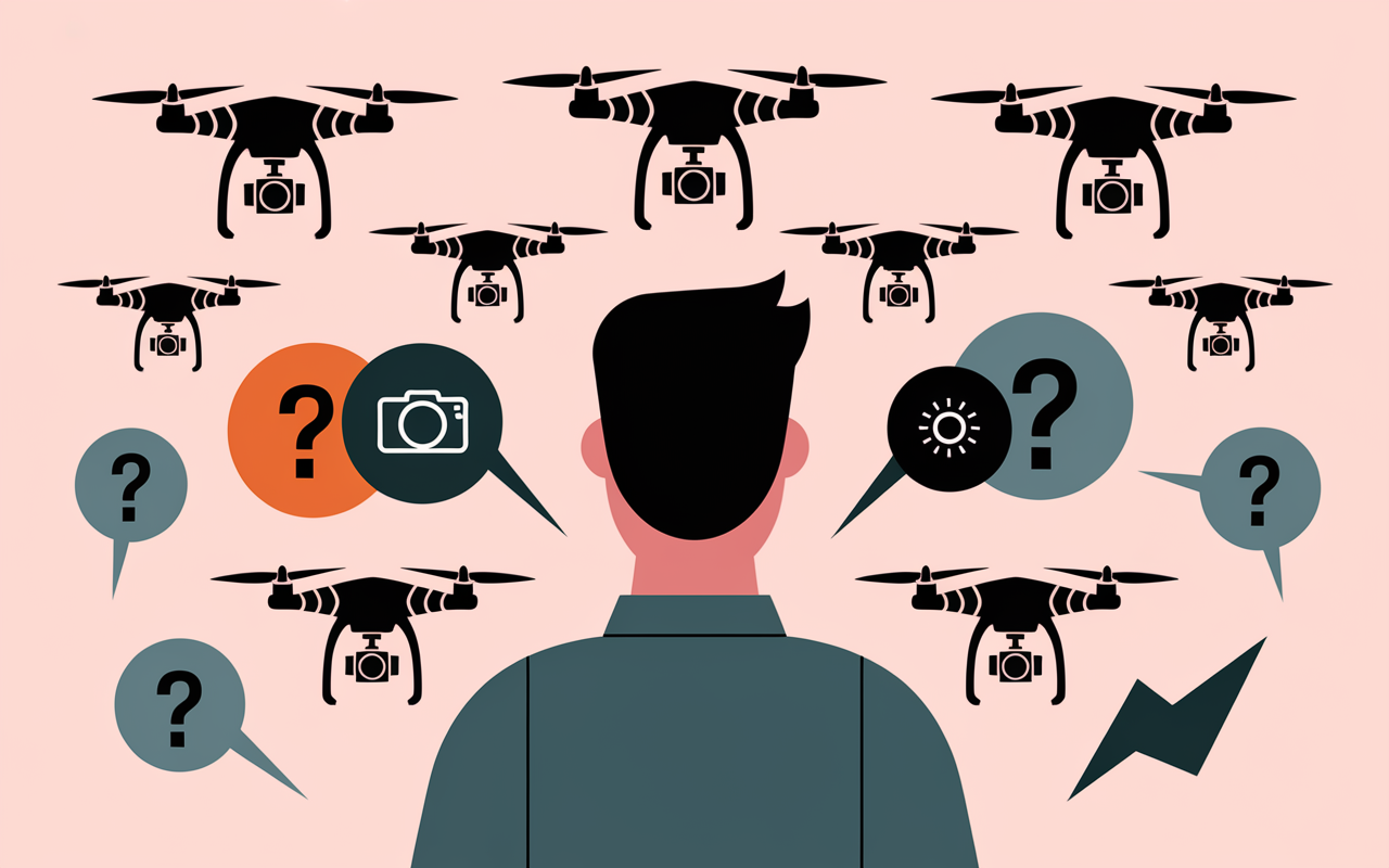 Selection criteres drone comparatif 2026