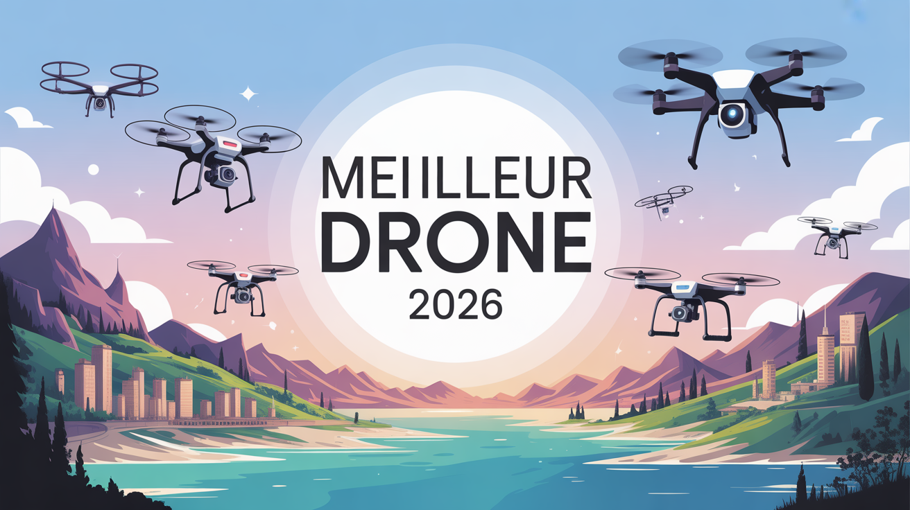 Vue plongeante drone comparatif 2026