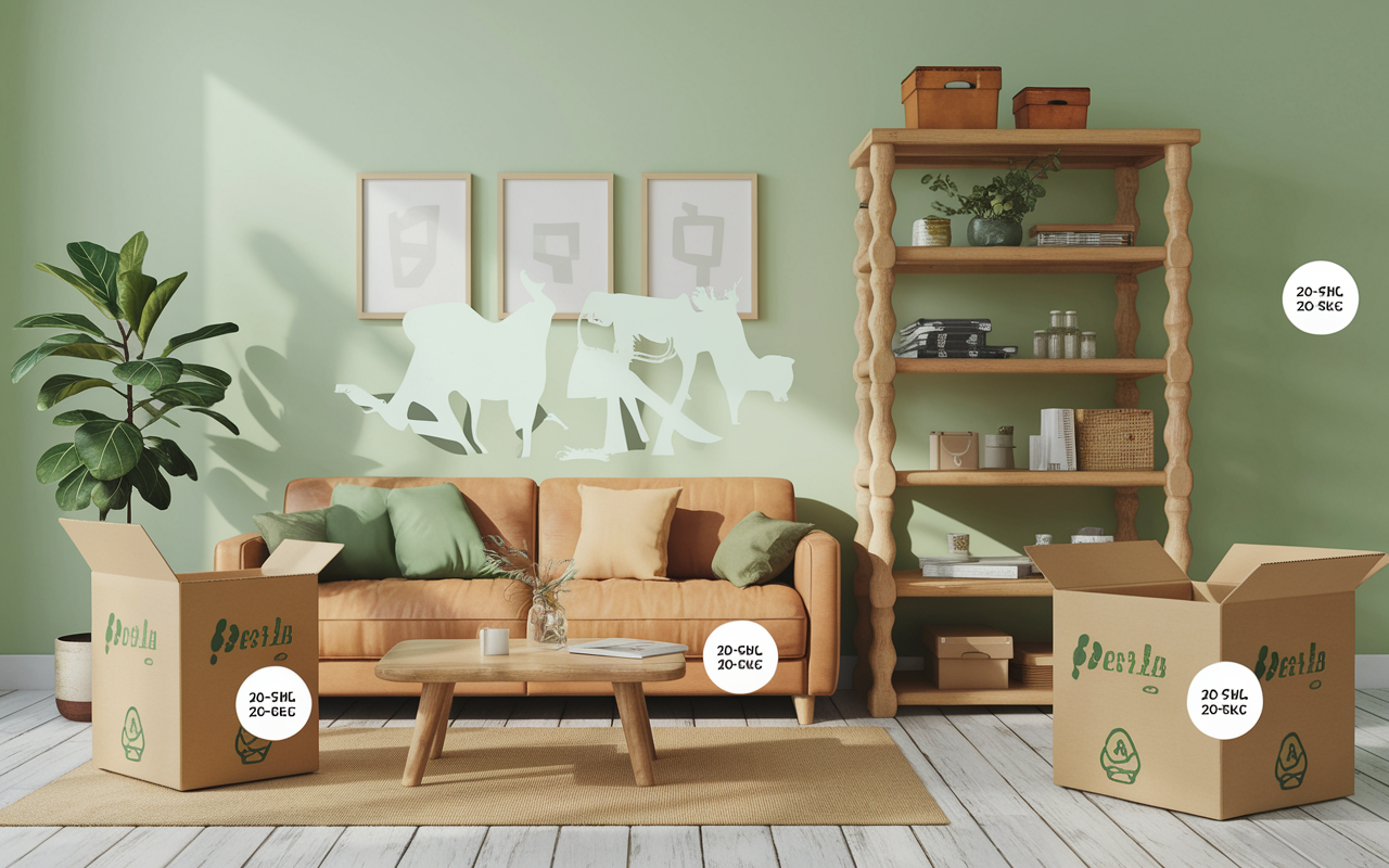 meuble en carton fabrication salon solide