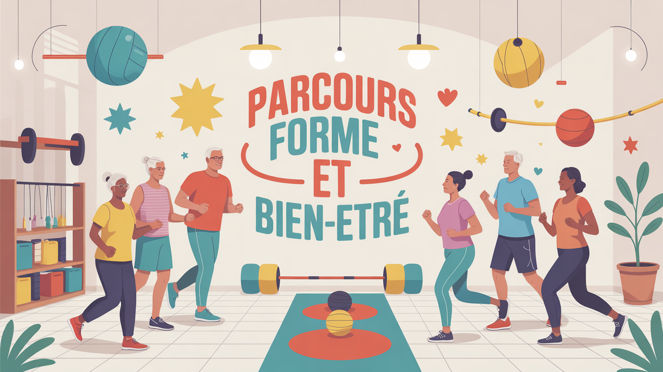 illustration salle parcours forme et bien etre tours